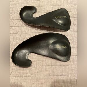 Aetrex Orthotic Insoles Men’s 9 M9 Arch Support Heel Cup Black